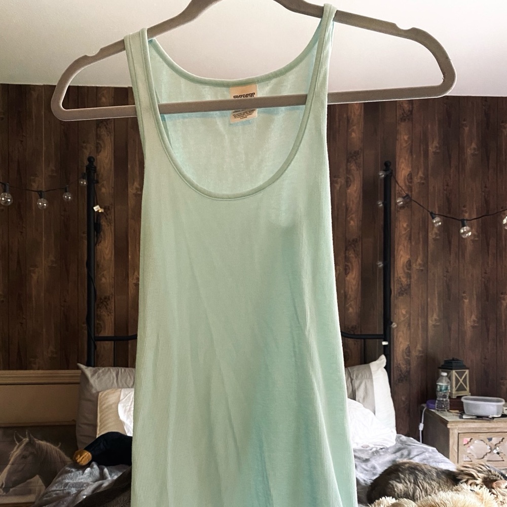 Victoria Secret Pink Turquoise Tank Top